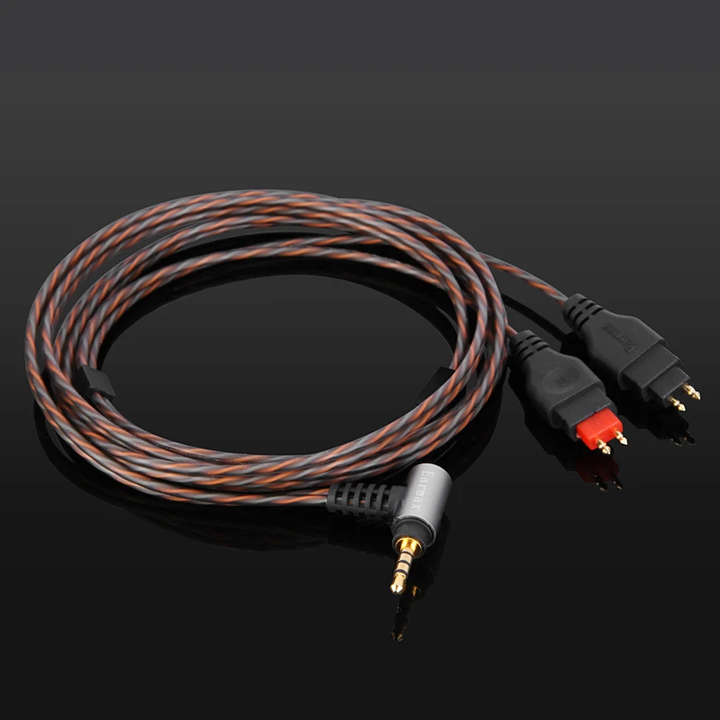 Сбалансированный аудиокабель 2 5 мм для наушников Sennheiser HD580 HD600 HD650 HD545 HD425 HD440 HD442 HD490