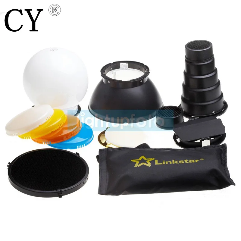 CY Universal Flash Gun Adapter Strobist Kit For Famous Camera Brands Free Shipping | Электроника