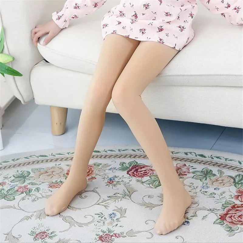 Summer Spring children girl pure color Tights fashion dance Tights two
