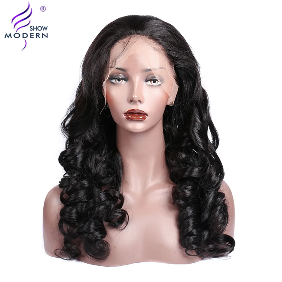 Buy Modern Show Hair Peruvian Lace Front Loose Wave