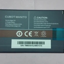 CUBOT MANITO аккумулятор для телефона 2350 мАч для 5,0 дюймов MTK6737 четырехъядерный Android 6,0 сотовый телефон