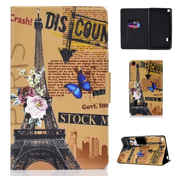 

Stand Flip PU Leather Case For huawei t3 7 case MediaPad T3 7.0 Wifi BG2-W09 Tablet Smart Case Cover Fundas Coque Panda Elephant