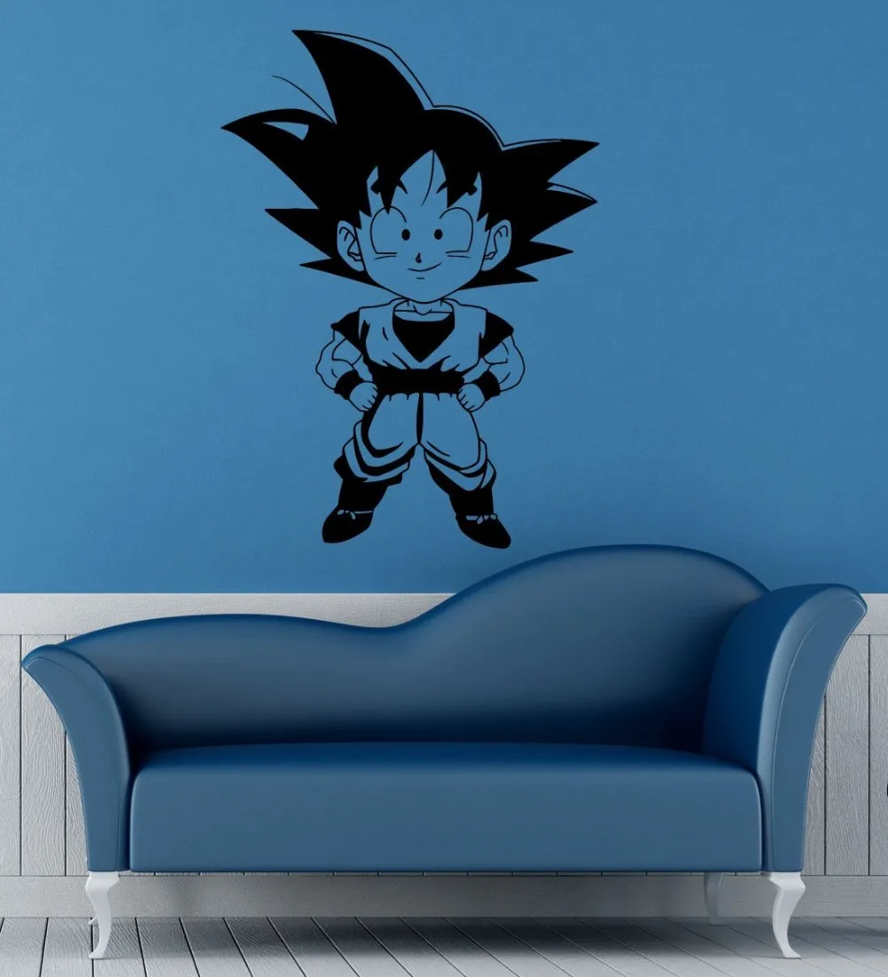 Us 19 41 25 Off Japanese Anime Dragon Ball Cute Cartoon Wall Stickers Home Decoration Boys Bedroom Decor Vinyl Removable Wall Decals In Wall