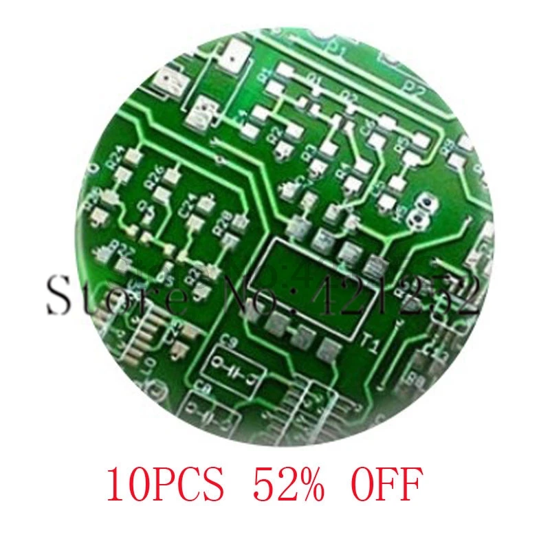 Computer Green Circuit Board Computer Chip Art Necklace keyring bookmark cufflink earring