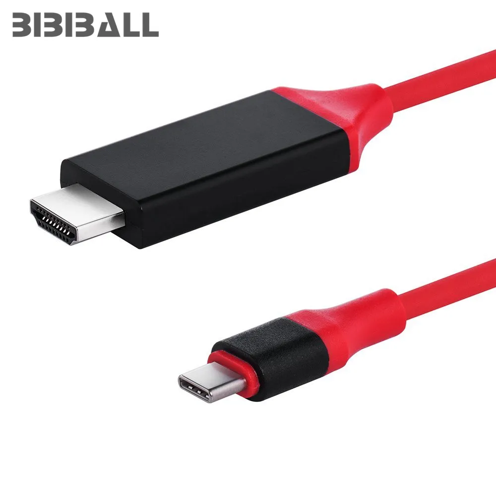 BIBIBALL 4K USB C HDMI USB 3,1 type C штекер HDMI Зарядное устройство USB для MacBook Pro Pixel XL samsung Galaxy S8 Plus A3 A5 A7