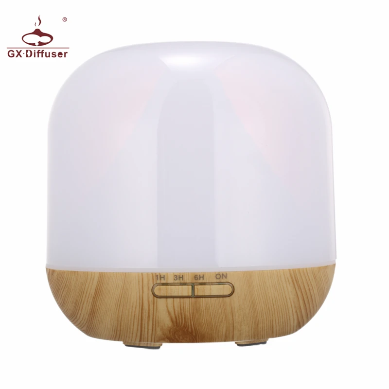 

GX.Diffuser 300ml Ultrasonic Aroma Humidifier 7 Color LED Lights Electric Aromatherapy Household Essential Oil Aroma Diffuser