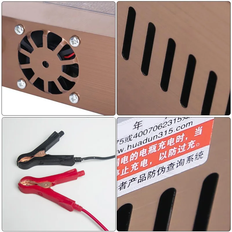 Зарядное устройство LUNDA RU для автомобильных аккумуляторов 12 В 24 полностью