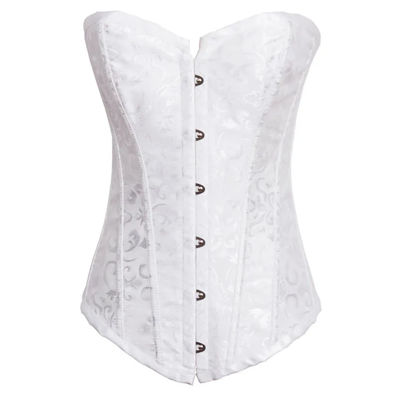 Bridal Corset White Wedding Lingerie Women Espartilhos E Corpetes Sexy