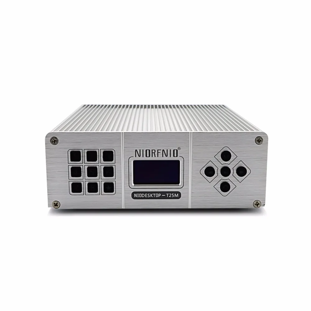 

Free Shipping NIORFNIO Brand 2017 New Arrival T25M 25W FM Radio Transmitter Equipment 87-108 MHz