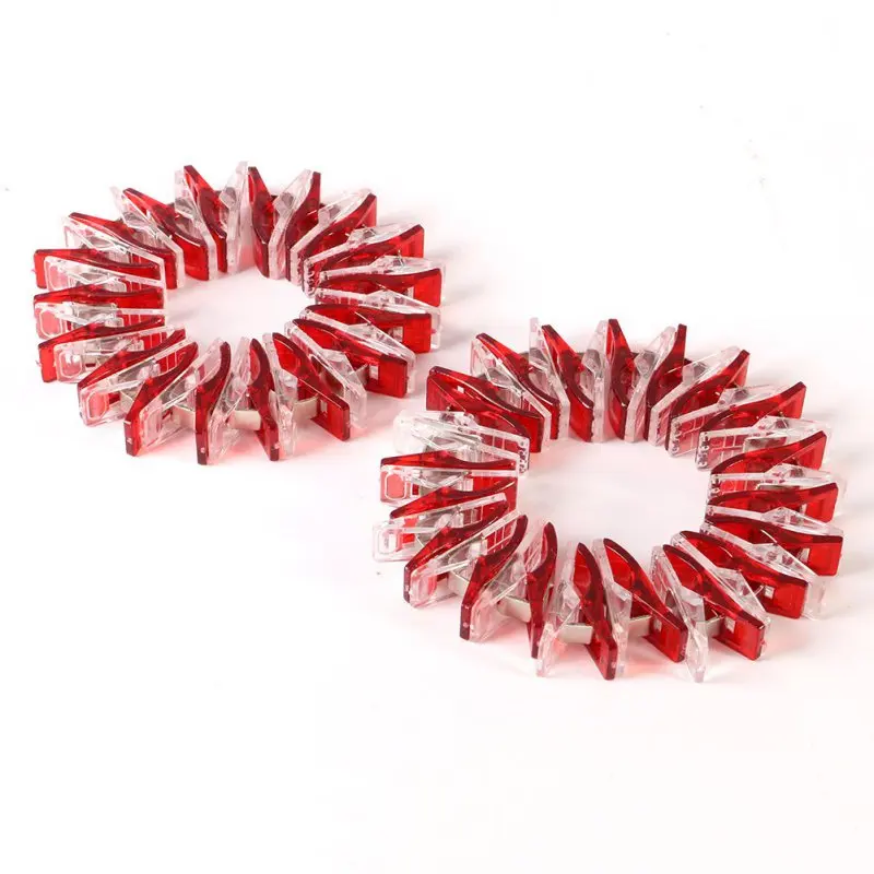 

New 50 pcs DIY Plastic Sewing Fixed Clips Patchwork Crafts Transparent Quilt Quilting Patchwork Clip S1
