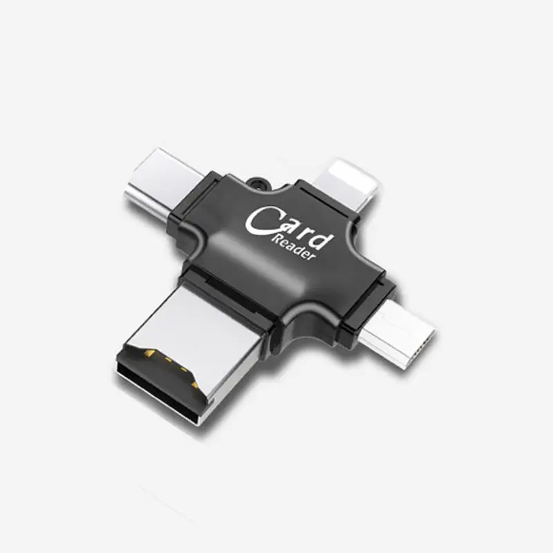 4 в 1 устройство для чтения SD карт Type c Micro SD|Картридеры| |