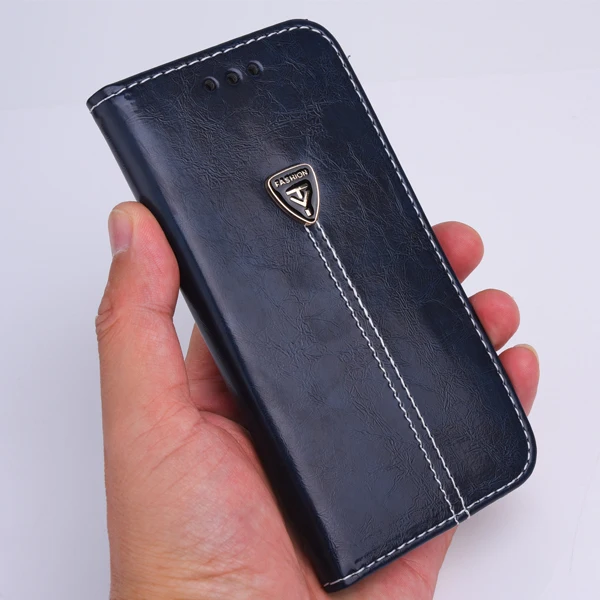 Премиум Винтаж из искусственной кожи Книга Флип Folio чехол для huawei Honor 8A бумажник подставки карты ручной работы телефон Сумки