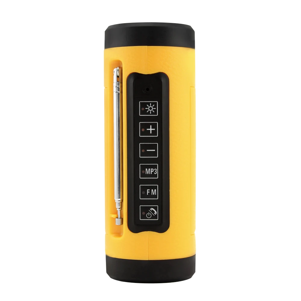 Mini Wireless Bluetooth Speaker Portable Hifi Stereo BT Speaker Subwoofer Speaker With Antenna Boombox FM Flashlight Mp3