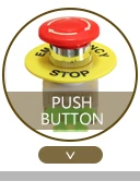 10A 220/380 V KAO-5 Водонепроницаемая нажимная кнопка переключатель для машины для очистки автомобиля 10A переключатели управление толчок для улучшения домашнего освещения