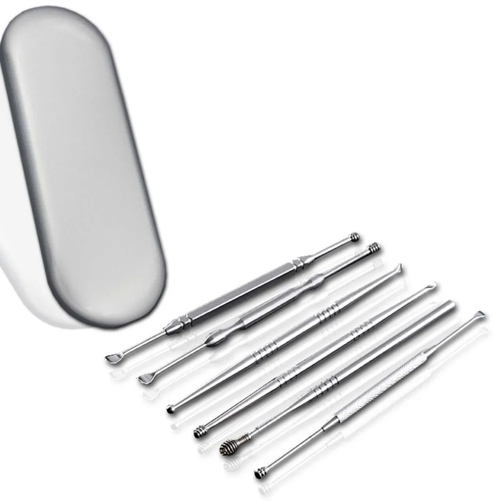 Professional Ear Spoon Double Head Earring Spoon Cleaning Tool A Dual