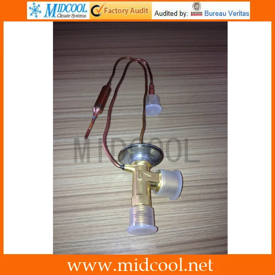 

A/C Air Conditioning Refrigeration system Evaporator Expansion Valve 3mm Double tail valve