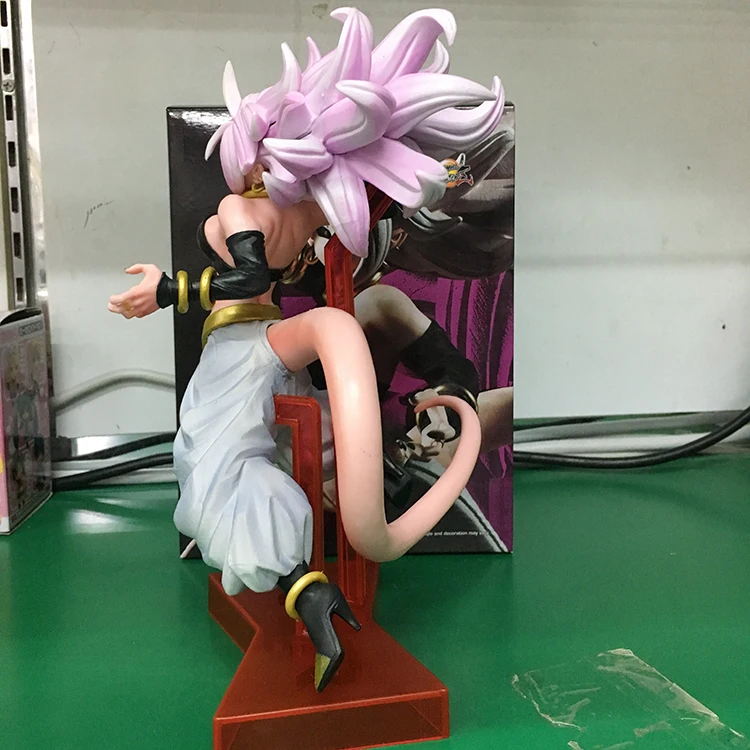 Новая девушка Majin Buu игра аниме Dragon Ball Fighter Z статуя Android NO. 21 розовый боевой фигурка