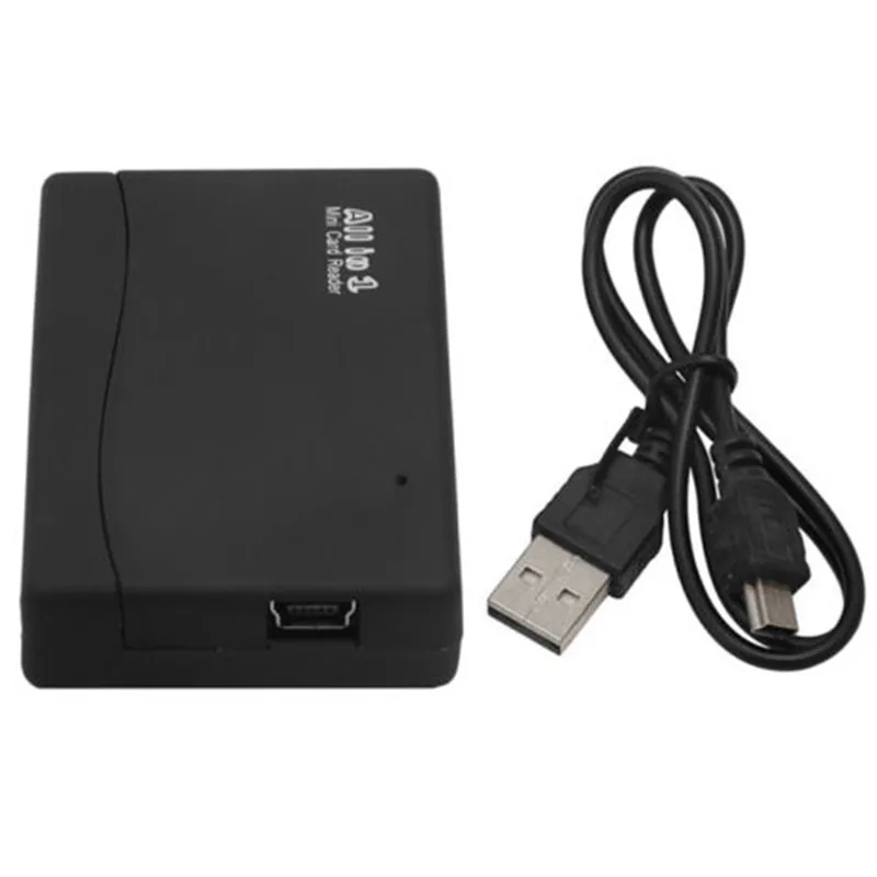 Горячий адаптер все в одном USB 2,0 кард-ридер SD TF CF MS Micro SD смарт-кард-ридер для samsung sandisk карты памяти USB SD