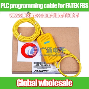 Cable de programación PLC para la serie FATEK FBS, Cable de datos de programación, USB-FBS-232P0-9F +, 1 ud.