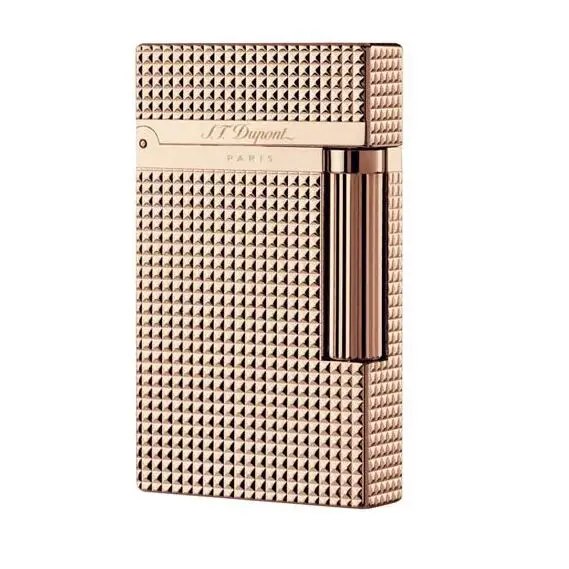 

S.T Memorial Dupon t stDupont lighter Bright Sound! New In Box Serial number T934 "Ping" Sound Pure Copper