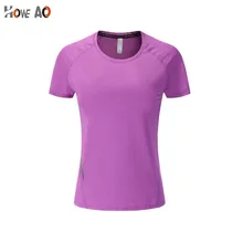 Сексуальная Йога для женщин Фитнес Бег футболка Дышащий Тренажерный зал тренировки одежда Топ Бодибилдинг Фитнес Футболки