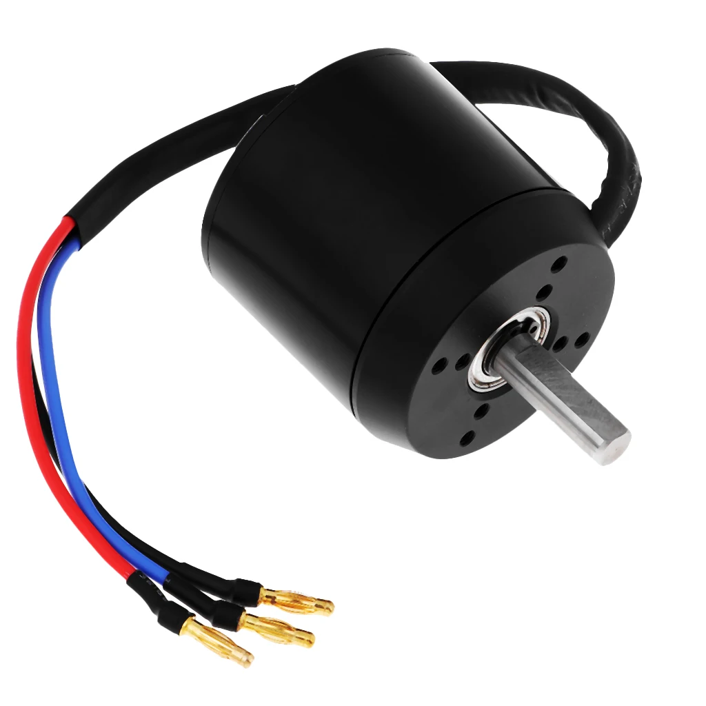 170KV C6374 Motor For Electronic Skateboard High Efficient Brushless Motor Black