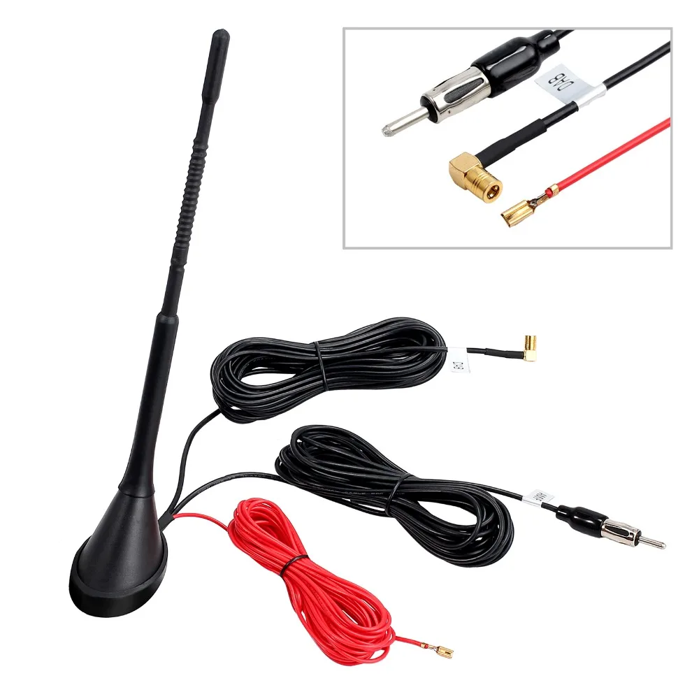 AUTOUTLET Top Roof Mount AM FM радио антенна воздушное основание комплект универсальный