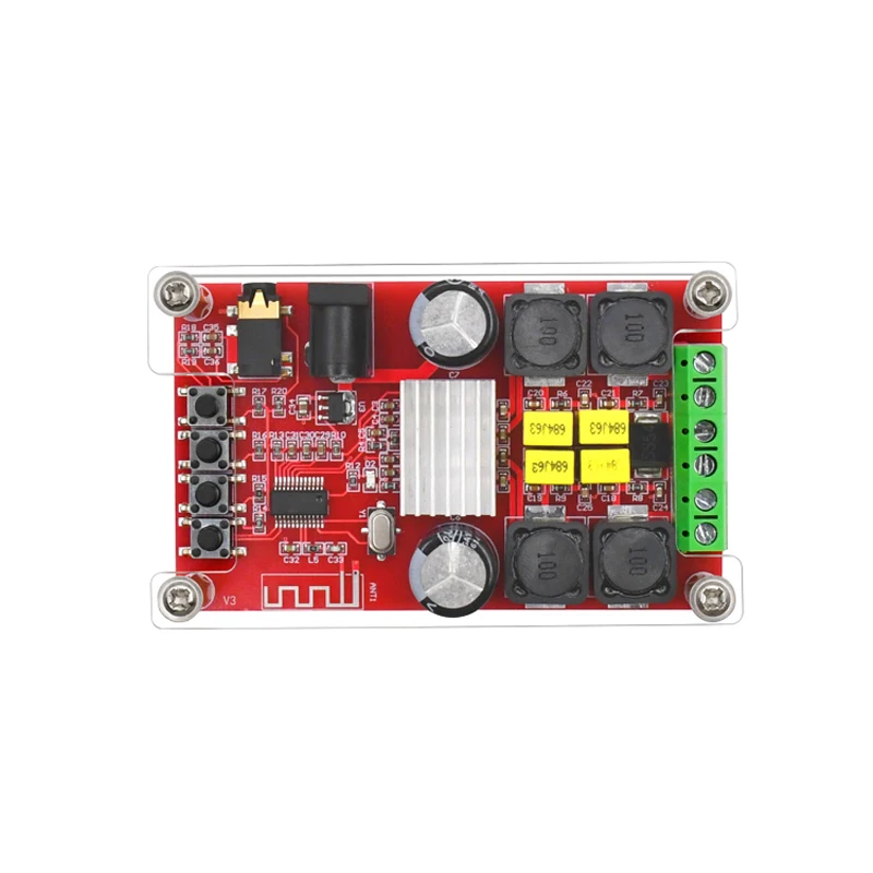 Цифровой усилитель звука TPA3116D2 2*50 Вт Bluetooth 5 0 двухканальный стерео класса D TPA3116 с