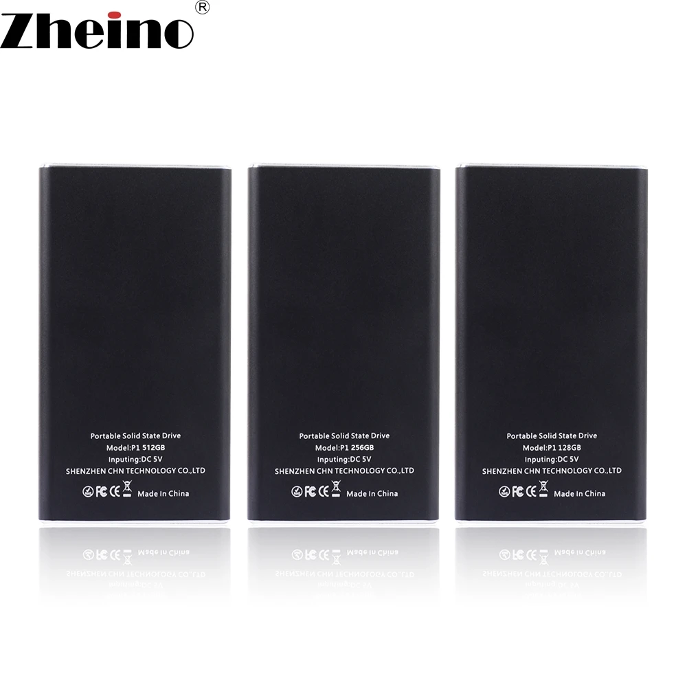 Zheino портативный SSD USB 3 0 128 ГБ 256 512 Гб 1 Тип C внешний твердотельный жесткий диск с 2
