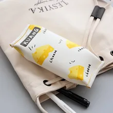 Милый студент канцелярские сумки большой емкости сумки карандаш канцелярские держатели пенал школьные принадлежности