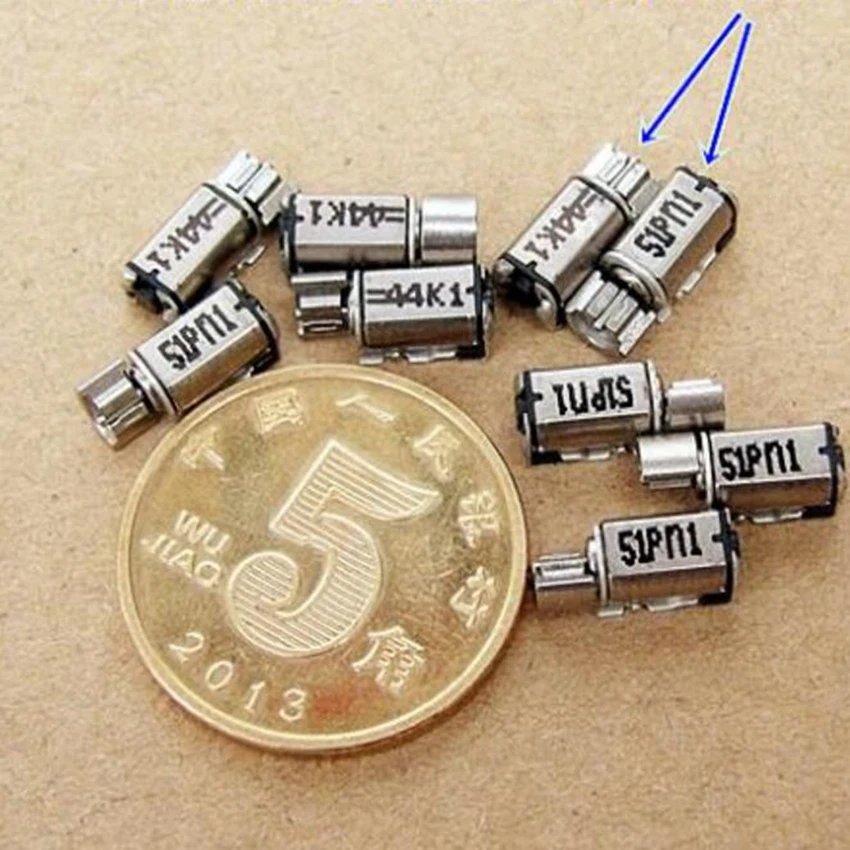 1 шт новинка 1,5 V-3-вольтовый микро мобильный телефон вибрации двигателя 4 мм на бесколлекторном двигателе с вибрацией ротор мотора