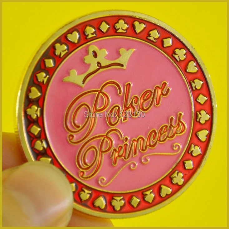 JZ-067 карточка протектор, Техасский Холдем аксессуары, розовый "покер принцесса"