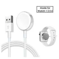 Беспроводной Зарядное устройство для iWatch 1/2/3/4 поколения USB Магнитная iWatch зарядный кабель 3,3 футов/1 метр для Apple Watch Зарядное устройство