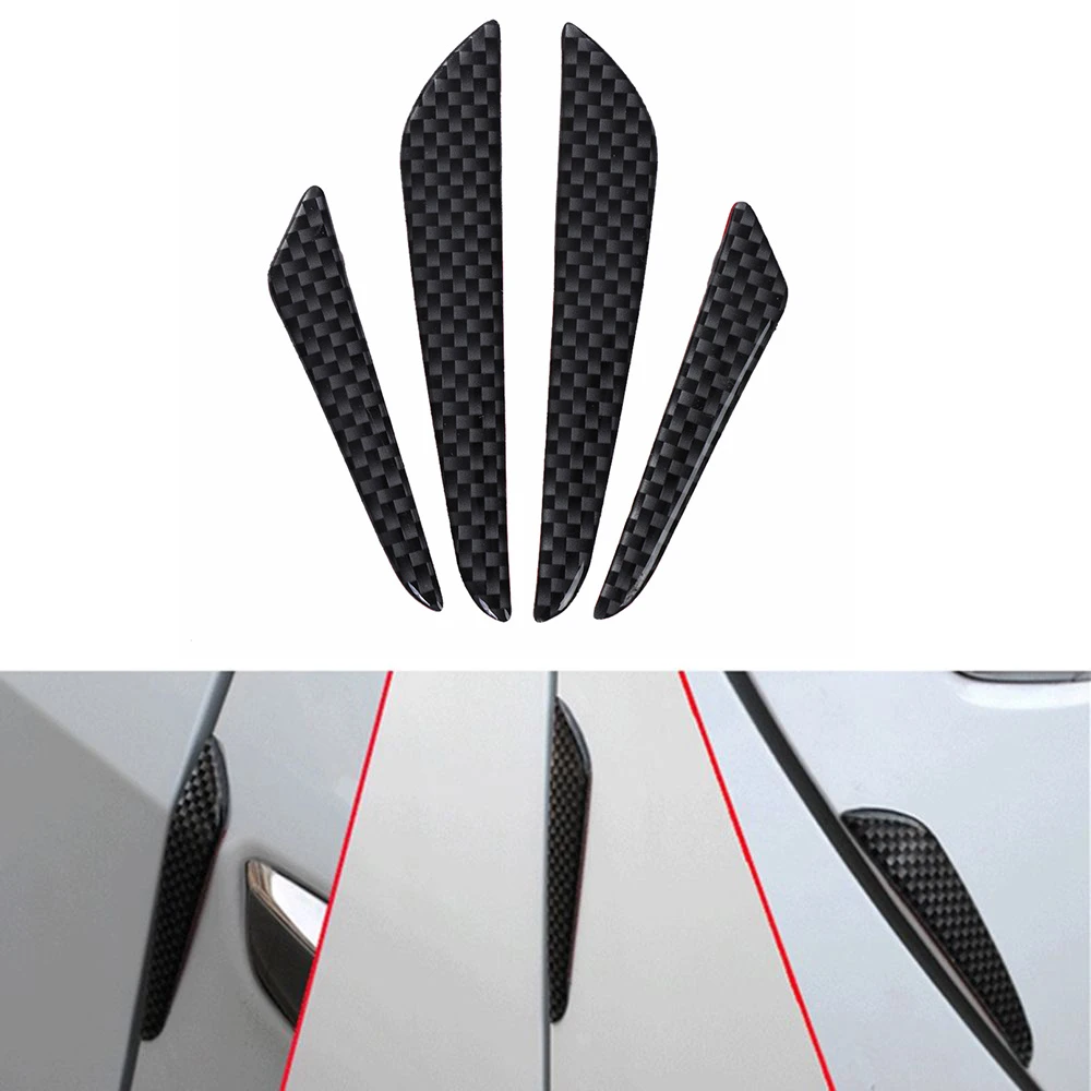 Car Accessories Door Edge Trim Molding Carbon Fiber Seal Scratch Protector Guard