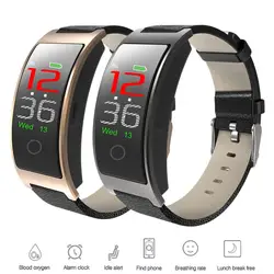 Новый CK11C Smart Сердечного ритма мониторы Красочные экран браслет приборы для измерения артериального давления фитнес трекер Smartbands