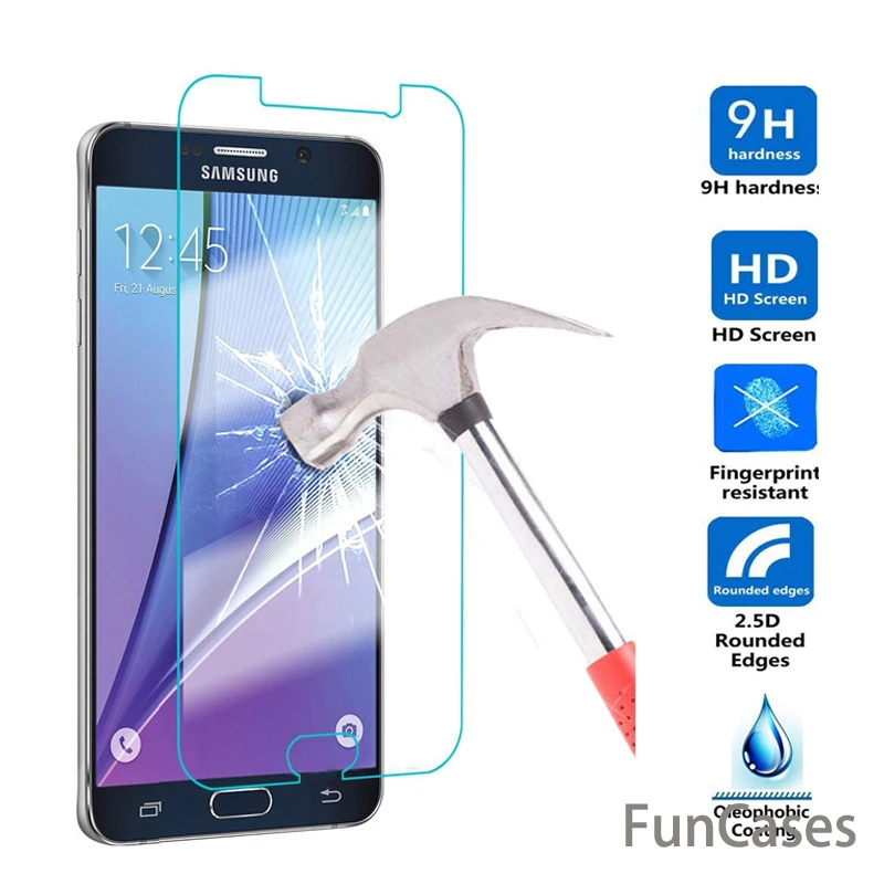 Для samsung Galaxy A5 A7 A8 + 2018 A3 2017 закаленное Стекло J1 J2 J3 J5 J7 2016 J510 Предотвращающая разлет