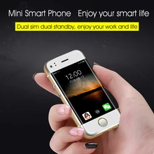 Dual SIM Dual Standby Smallest mini Smartphone SOYES6 6S Ultra thin 512m+4G Memory Pedometer Bluetooth Music GSM Mini Card Phone