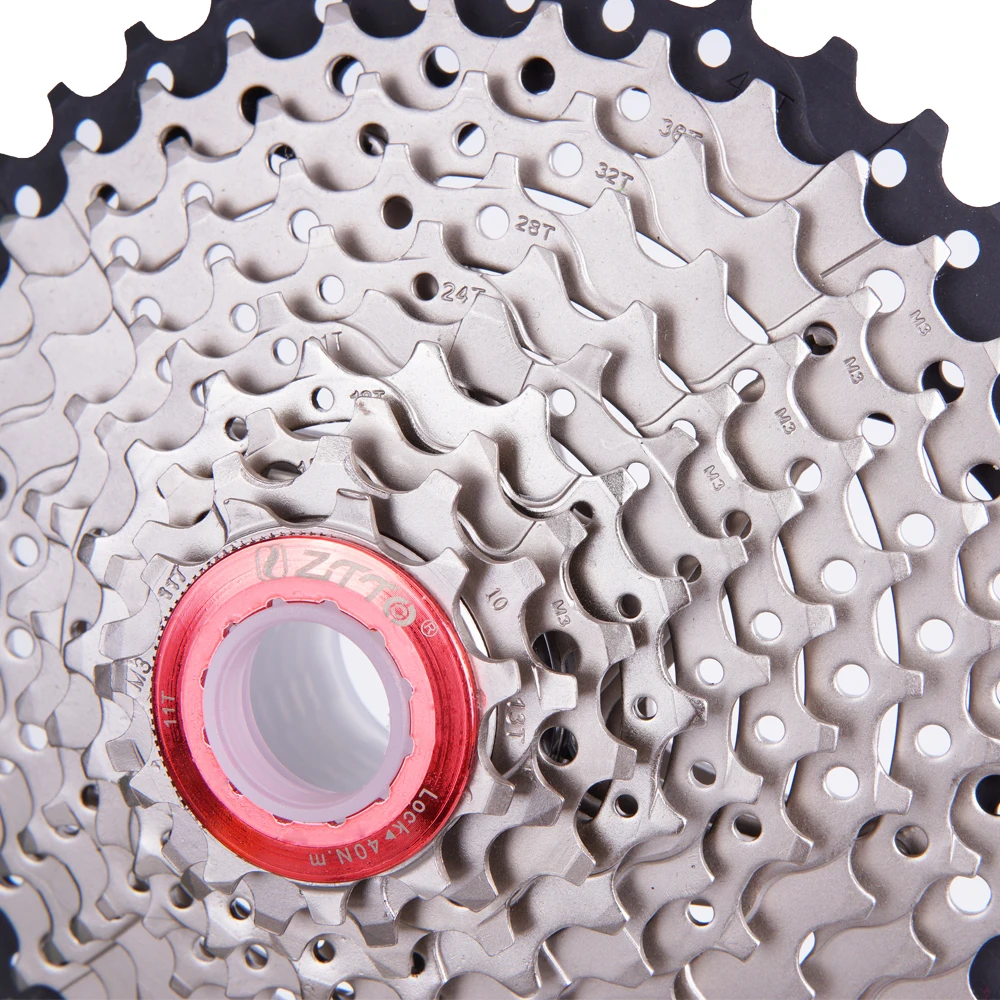 Кассета ZTTO MTB 11 40 T 10 скоростей S 42T K7 широкополосная Звездочка для горного
