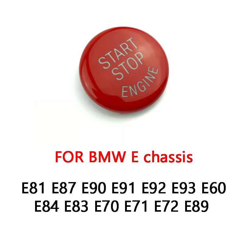 Для BMW E90 E60 E70 E71 E81 E92 E93 F10 F15 F25 F30 F34 F48 G30/E/F/G шасси автомобиля двигатель старт/стоп кнопка включения поверните крышку