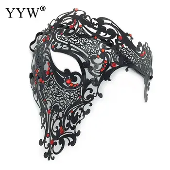 

Half Face Masks Black Hollow Sexy Mask Woman Costume Masker Mascaras For Halloween Carnival Masque Party Prom Night Club Props