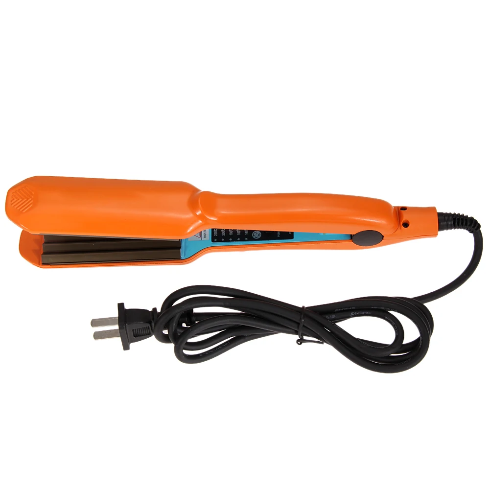 Oluklu Curling Saç Bigudi Düzleştirici Saç Crimper Kabarık Küçük Dalgalar Saç Kıvırma Bigudi Ütüler Buharlı Sprey Şekillendirme Aracı