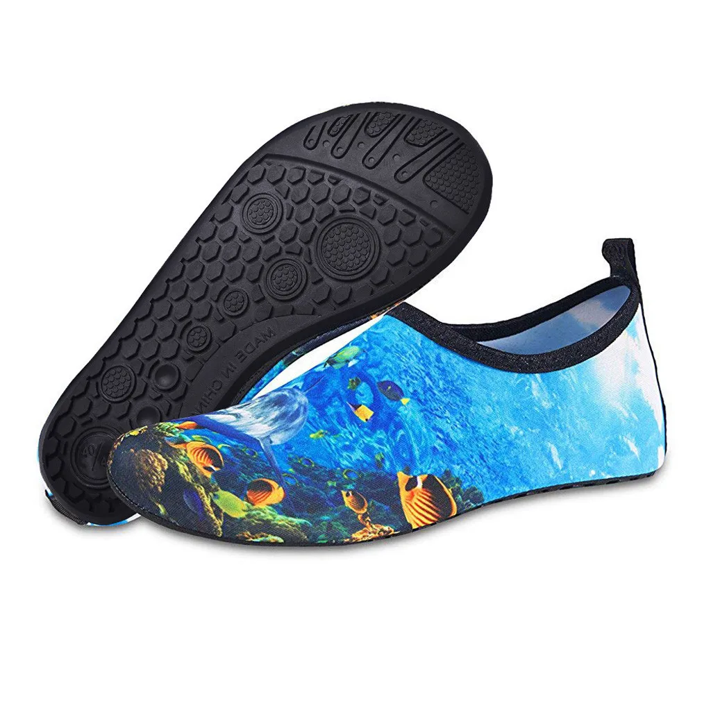 SAGACE Summer Blue Water Shoes Men Women Non-slip Aqua Beach Shoes Couple Swimming Sneaker Seaside Socks For Men/Women SAGACE Summer Blue Water Shoes Men Women Non-slip Aqua Beach Shoes Couple Swimming Sneaker Seaside Socks For Men/Women