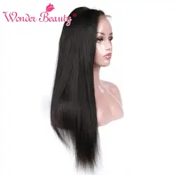 Парики из натуральных волос на кружевной основе, бразильские прямые парики из натуральных волос для женщин, парики из натуральных волос, 613