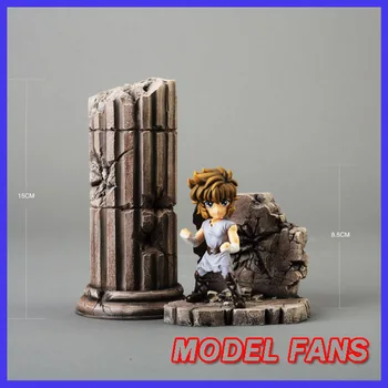 

MODEL FANS IN-STOCK SHG Saint Seiya cloth myth gold saint leo Aiolia childhood gk resin made figure for collection