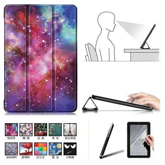 

Free Stylus Pen+Screen Film For Lenovo Tab E10 TB-X104F TB-X104L Cover Case Ultra-Slim Tri-Folded Standing Magnetic Closure