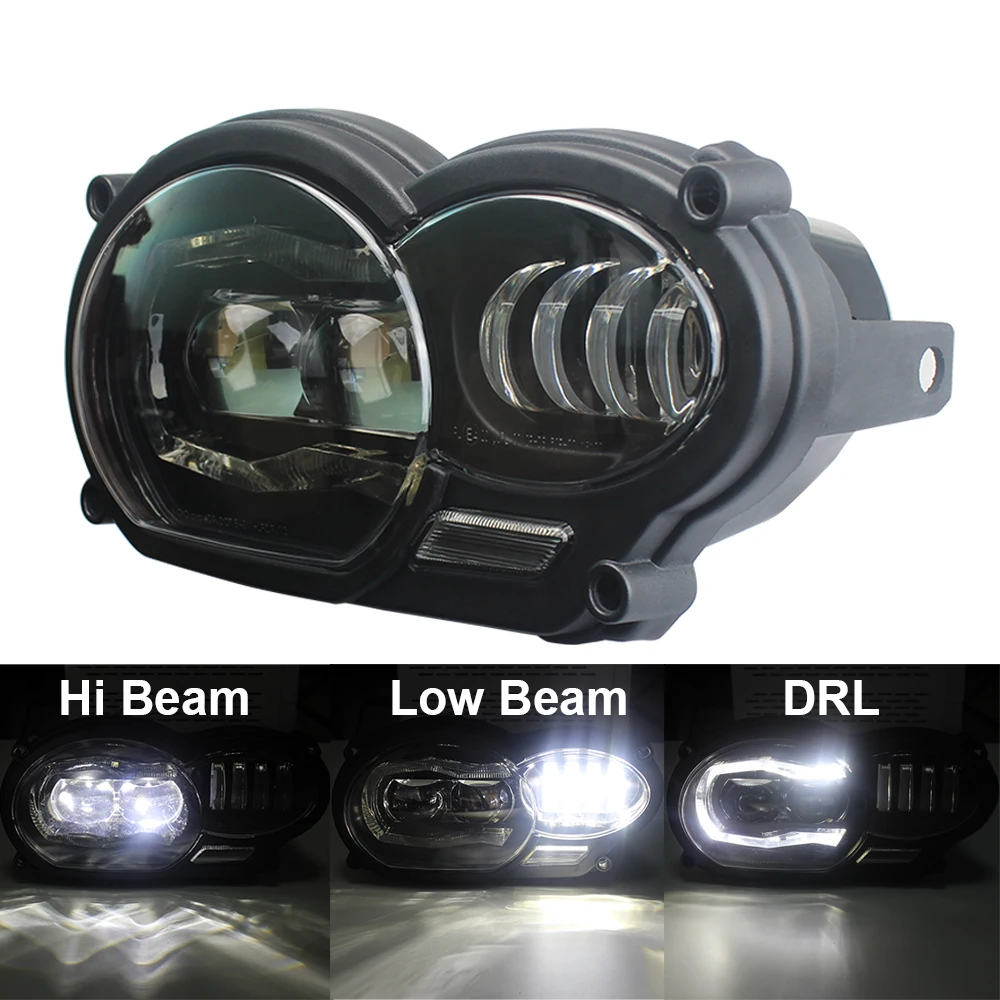 

Led Headlight Assembly New Motorcycle Light Lightings DRL Original Complete for BMW R1200GS 2008 2009 2010 2011 Protective cover