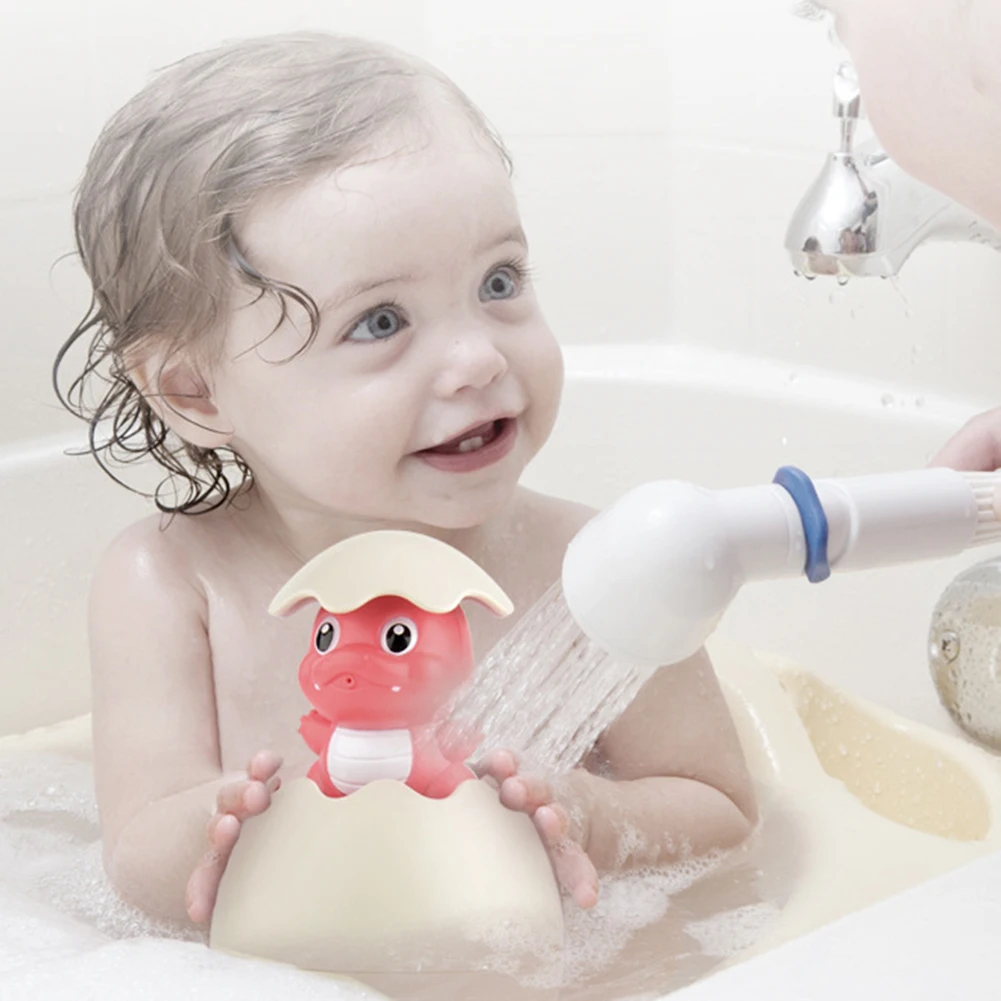 Bath Toys Water Spraying Shower Toys Creative Dinosaur Egg Popping out Model Toy for baby Bathroom Bathtub Toys for Children