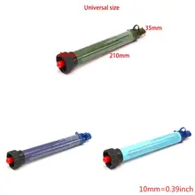 Наборы для тестирования воды для питьевой воды портативный открытый водяной фильтр трубка Дикое поле выживания туризм кемпинг инструмент выживания