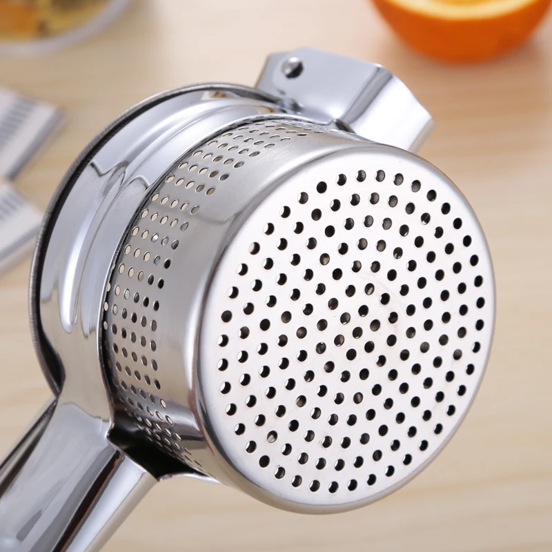 Large Stainless Steel Manual Potato Ricer Masher Squeezer Boiled Fruit Vegetable Presser Crusher Puree Maker Kitchen Gadgets (5)