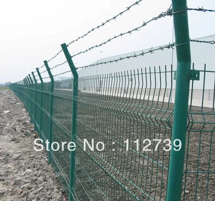 Transformer Substation Wire Mesh Fence&Curved Iron Fence Mesh With Best